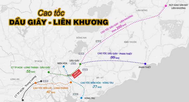 cao tốc dầu giây - liên khương